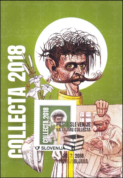 POŠTA SLOVENIJE NA SEJMU COLLECTA 2018 (Cankar)